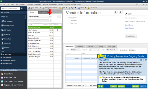 Learn how to enter transactions for outgoing funds.